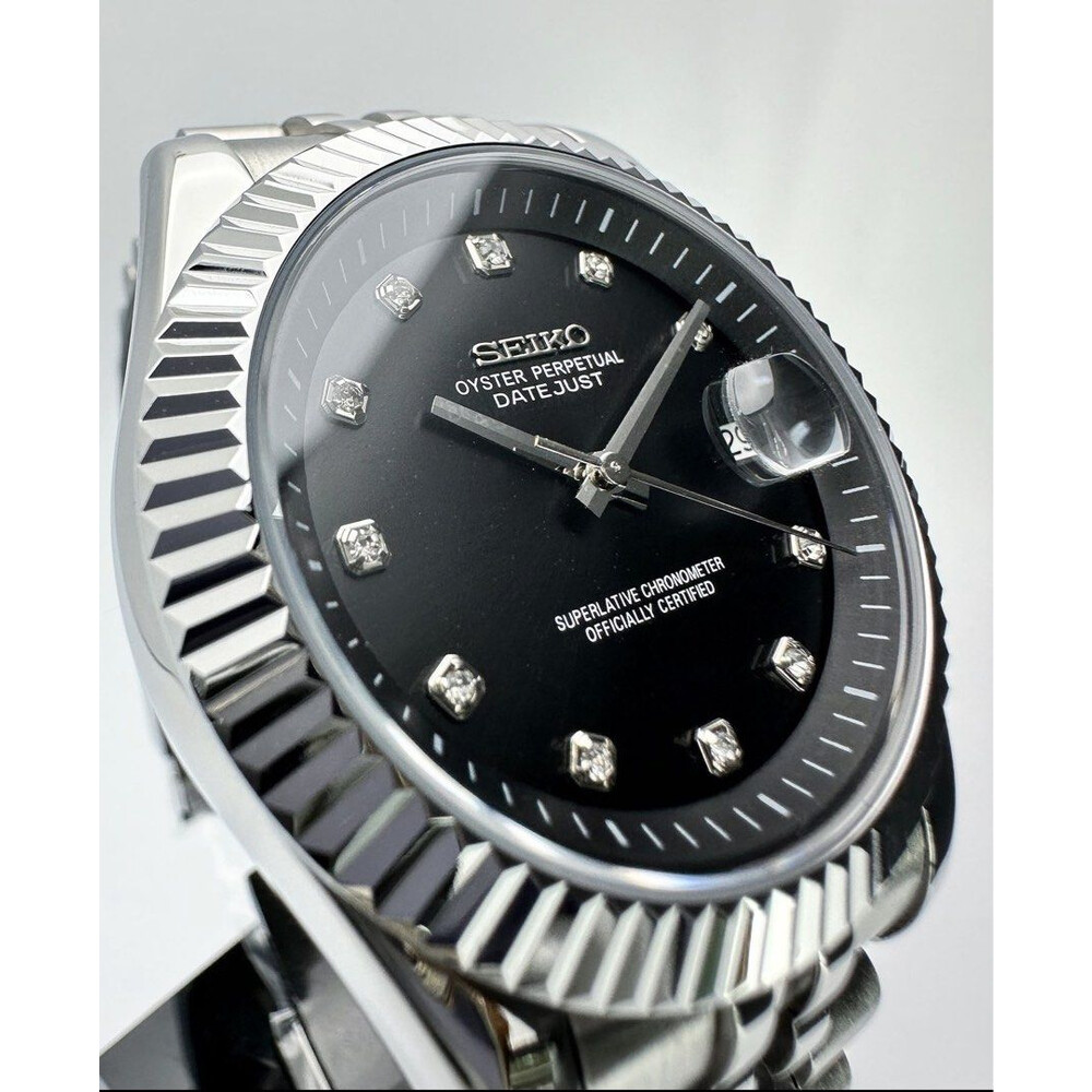 Seiko black diamond watch new arrivals